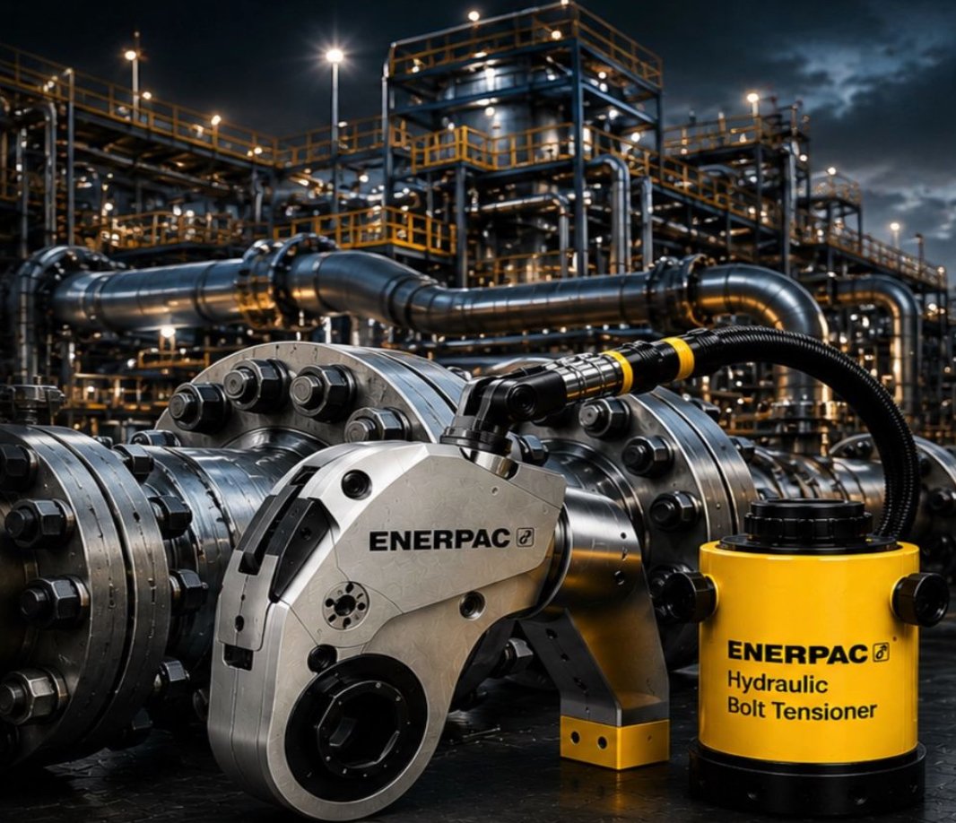 Dụng Cụ Bảo Trì và Gia Công Mặt Bích Enerpac