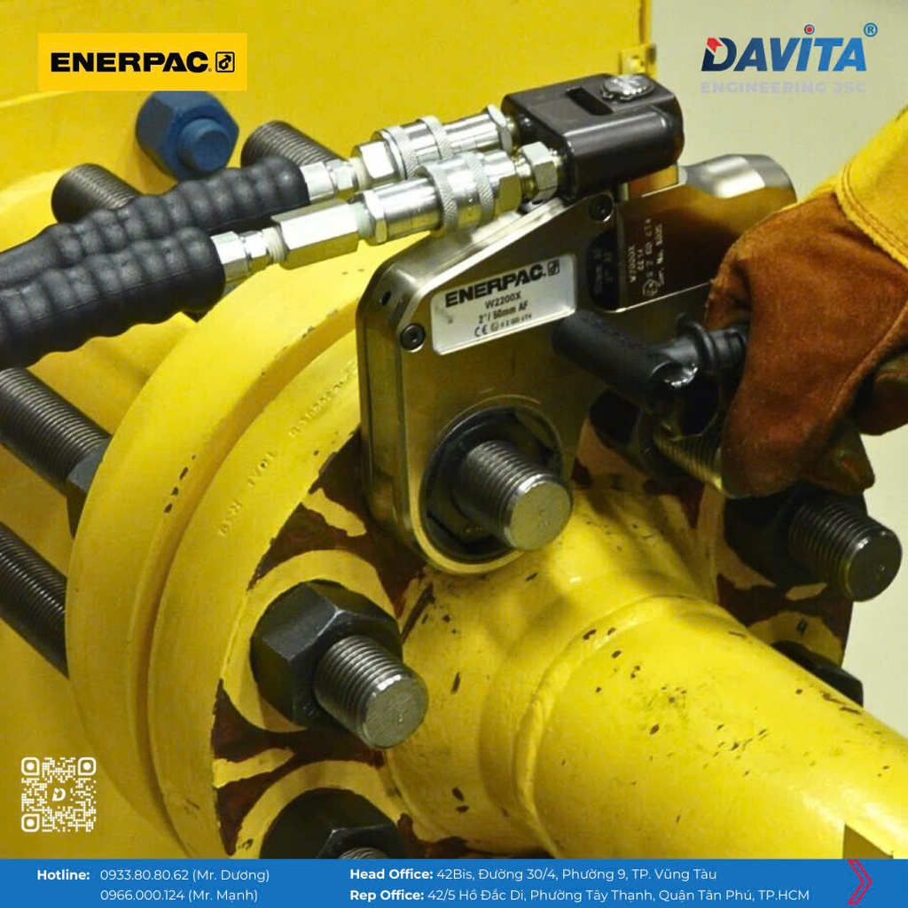 Dụng cụ siết bulong thủy lực ENERPAC W8215X