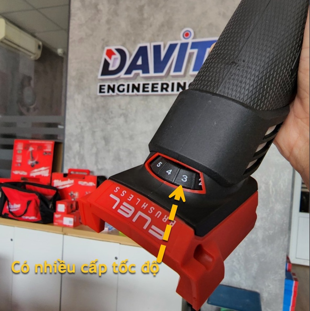 Máy mài góc dùng pin Milwaukee M18 FSAGV125XPDB-0 (Chưa pin và sạc), size 125mm