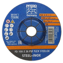 Đá mài Pferd FD 100-3 A36 PSF FLEX STEELOX/16 – 45730