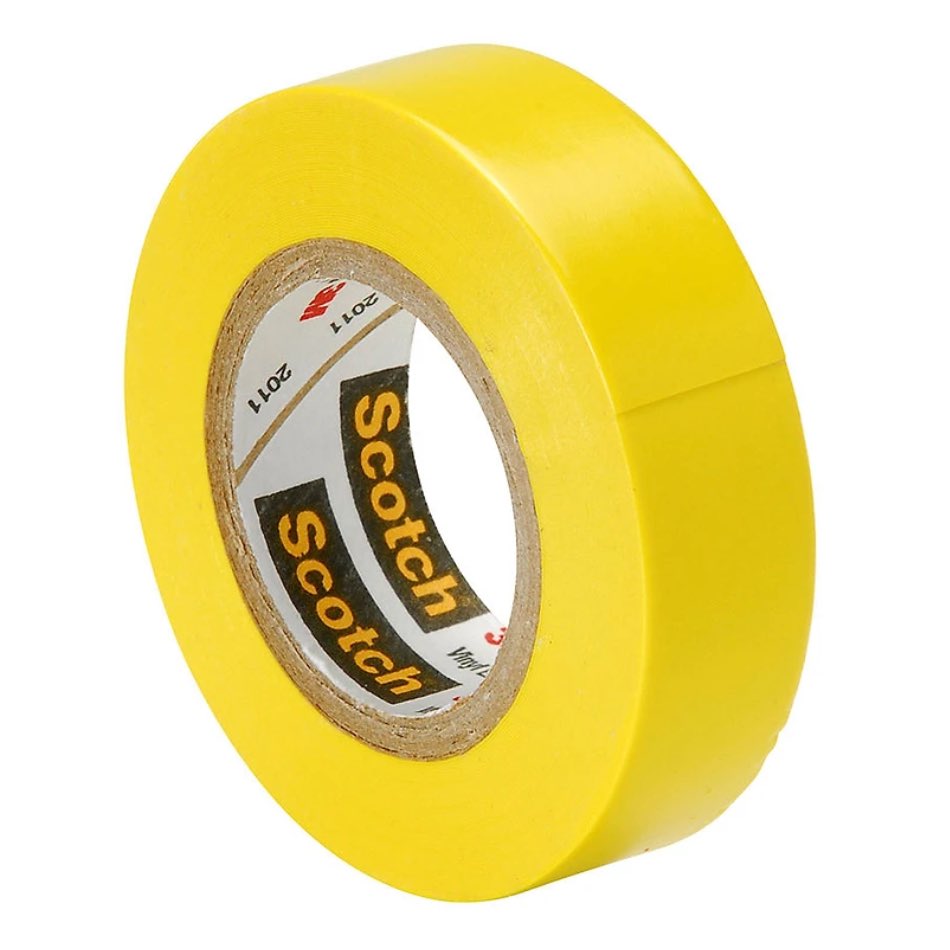 [EIDV03502] Electrical tape 3M 35 Yellow color (19mm x 20m length)