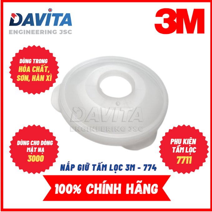 Nắp đựng tấm lọc bụi 3M 774 dùng cho tấm lọc 3M 7711