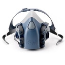 3M 7501 Half Face Reusable Respirator, Small size, 10 pcs/Carton 