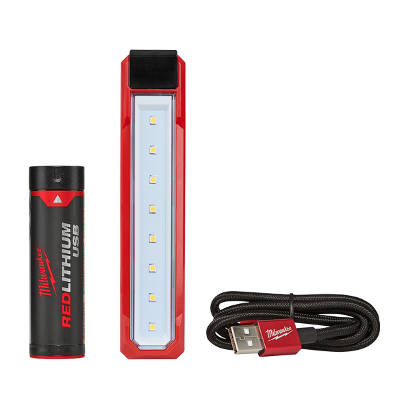 Milwaukee L4 FL-201, LED light pocket USB with magnet base