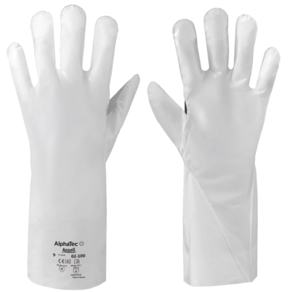 Găng tay Ansell chống hóa chất, Barrier mã 02-100, size 8