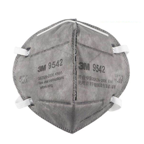 3M 9542 KN95 respirator, head band