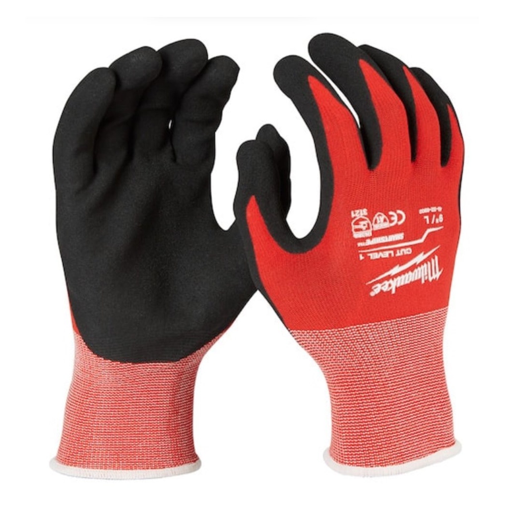 Milwaukee gloves, anticut level 1, model 48-22-8902