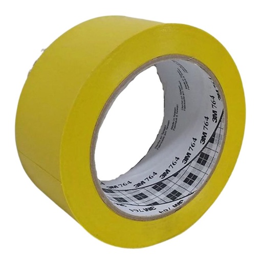3M warning tape 764 Yellow (50mm x 33m length)