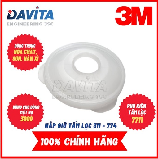 3M 774 filter retainer, use with 3M 771 filter