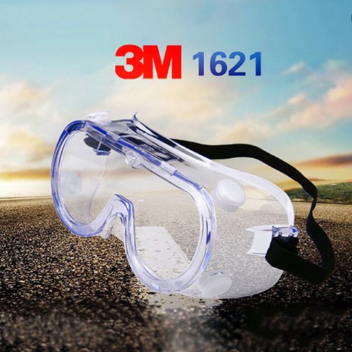 3M 1621 chemical safety glasses