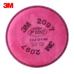 [EIDV03640] 3M 2097 P100 filter for 3M mask 7500 series
