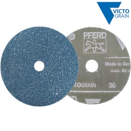 [EIDV03732] Pferd fibre disc 4 inch, size 100x16mm, FS 100-16, Victograin G36
