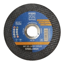 [EIDV04562] Pferd Cutting disc 5 inch, size 125x1x22.23mm, PSF STEELOX, code 350281