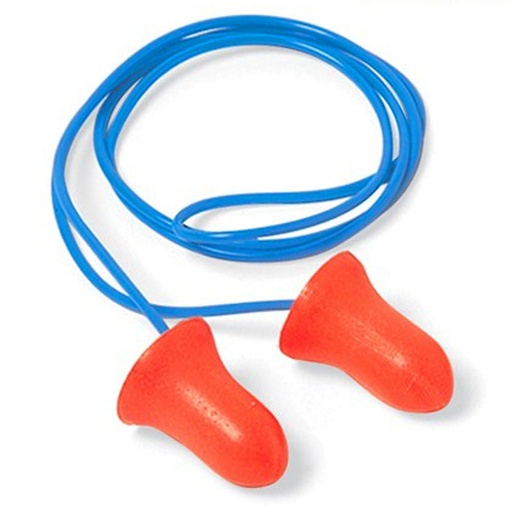 Safety ear plug with cord, Honeywell Max-30 (Origin: USA), 1 Pair/Nilon, 100 Pairs/Box