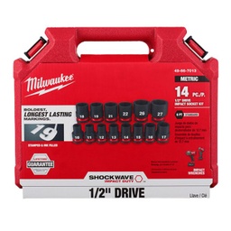 [EIDV04697] Milwaukee 49-66-7013 Bộ đầu khẩu 14 đầu siết bu lông, trục 1/2 inch