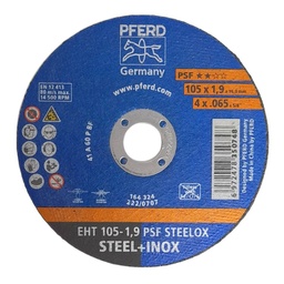 [EIDV05009] Pferd cutting disc 4 inch, size 105x1.9x16mm, EHT 105-1,9 PSF Steelox