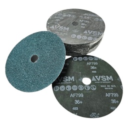 [EIDV05839] Fibre disc Soft grinding VSM, Size 7", 180mm, AF799 Actirox P36, Ceramic particle