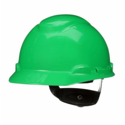 3M H704SFR hard hat, green color, non-vented